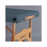 Tragbare Massageliege Aura Matt Touch K102 Blau