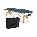 Tragbare Massageliege Aura Matt Touch K102 Blau