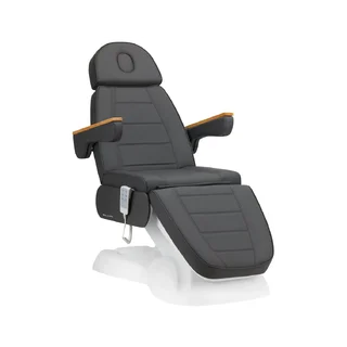 Elektrischer Behandlungsstuhl - SILLON Lux 273b, 3 Motoren, grau/weiß