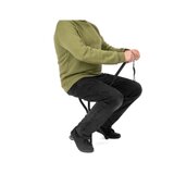 Verstellbarer Aluminiumstock mit Sitz