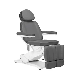 Elektrischer Fußpflegestuhl SILLON CLASSIC 2 Motoren Pediküre grau