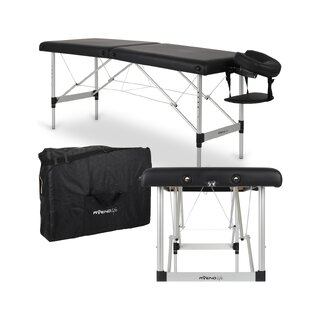 Tragbare Massageliege Nina Comfy Base K515 Schwarz